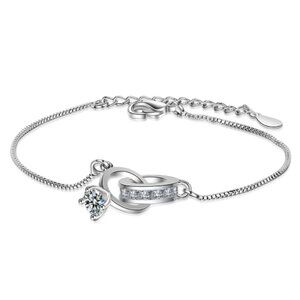 Sophisticated 925 Sterling Silver Bracelet